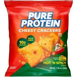 Pure Protein Hot & Spicy Crackers (12 Bags/Box)