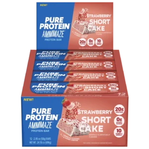 Pure Protein AMMMAZE Bars - Strawberry Shortcake (10 Bars/Box)